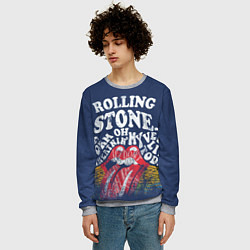 Свитшот мужской Rolling Stone, цвет: 3D-меланж — фото 2