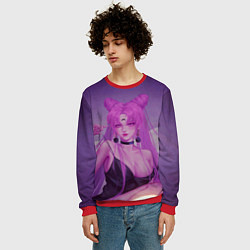 Свитшот мужской PINK HEAR, цвет: 3D-красный — фото 2