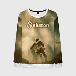 Свитшот мужской Sabaton, цвет: 3D-белый