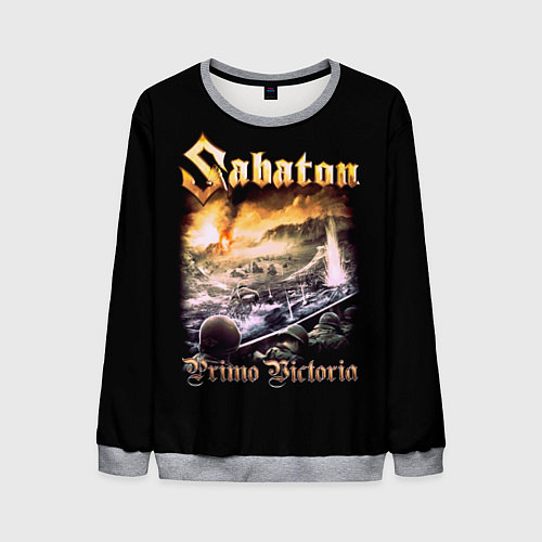 Мужской свитшот SABATON / 3D-Меланж – фото 1