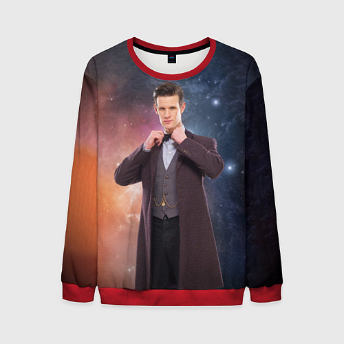 Мужской свитшот DOCTOR WHO / 3D-Красный – фото 1