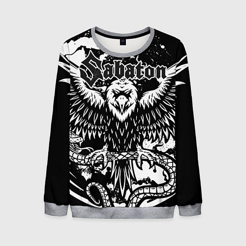 Мужской свитшот SABATON / 3D-Меланж – фото 1