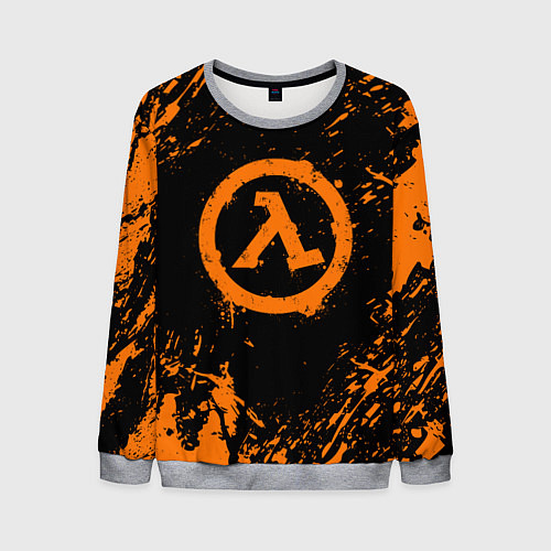 Мужской свитшот HALF-LIFE / 3D-Меланж – фото 1