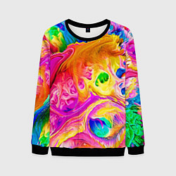 Свитшот мужской TIE DYE, цвет: 3D-черный