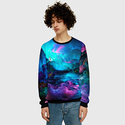 Свитшот мужской Fantasy, цвет: 3D-черный — фото 2