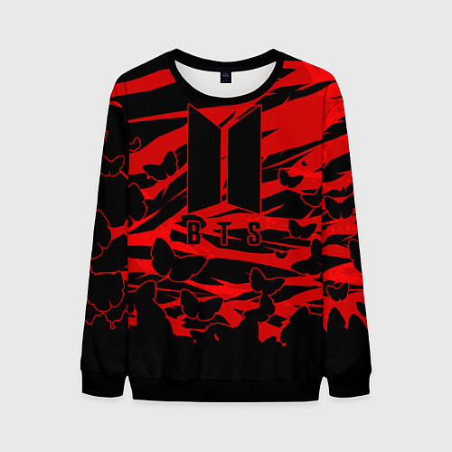 Мужской свитшот BTS / 3D-Черный – фото 1