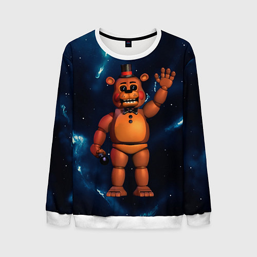 Мужской свитшот Five Nights At Freddys / 3D-Белый – фото 1