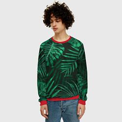 Свитшот мужской Я из джунглей, цвет: 3D-красный — фото 2