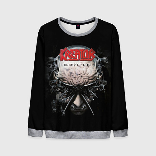 Мужской свитшот Kreator 3 / 3D-Меланж – фото 1