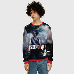 Свитшот мужской RESIDENT EVIL 3, цвет: 3D-красный — фото 2
