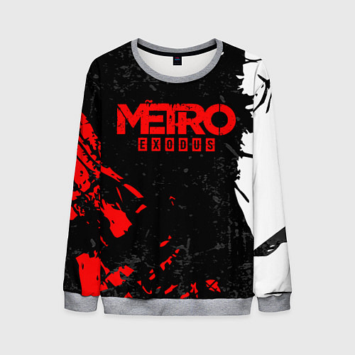 Мужской свитшот METRO EXODUS / 3D-Меланж – фото 1