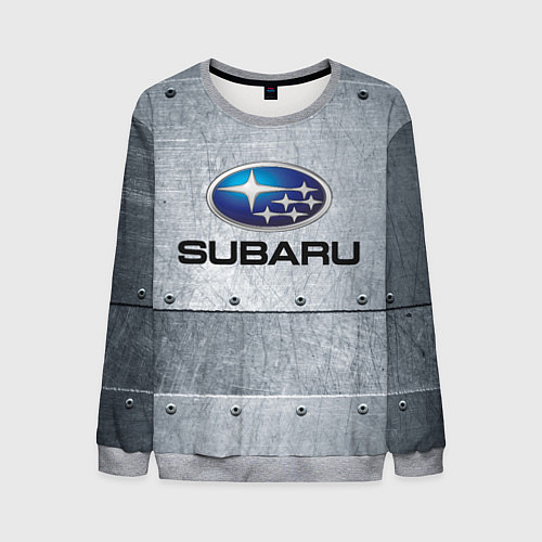Мужской свитшот SUBARU / 3D-Меланж – фото 1