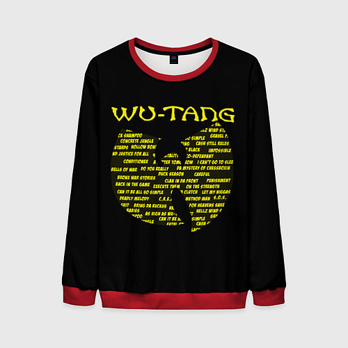 Мужской свитшот WU-TANG CLAN / 3D-Красный – фото 1