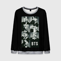 Свитшот мужской BTS, цвет: 3D-меланж