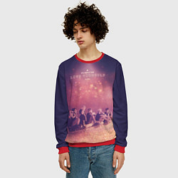 Свитшот мужской BTS, цвет: 3D-красный — фото 2