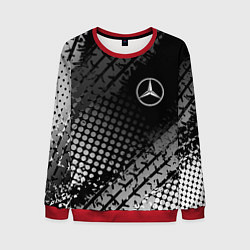 Свитшот мужской Mercedes-Benz, цвет: 3D-красный