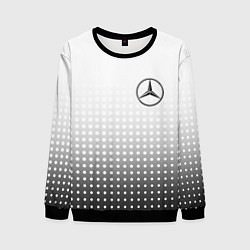 Свитшот мужской Mercedes-Benz, цвет: 3D-черный