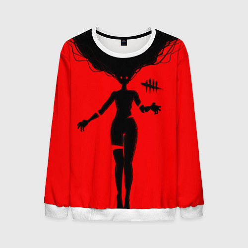 Мужской свитшот Dead by Daylight / 3D-Белый – фото 1