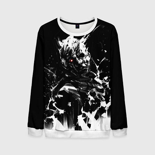 Мужской свитшот Dead by Daylight / 3D-Белый – фото 1