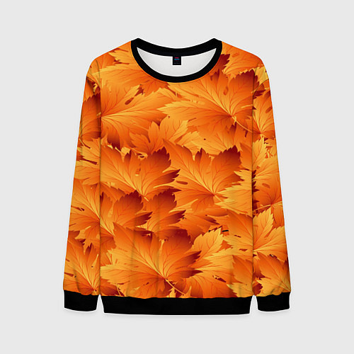 Мужской свитшот Клен / 3D-Черный – фото 1