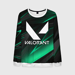 Свитшот мужской VALORANT, цвет: 3D-белый