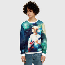 Свитшот мужской Мафую Сато, цвет: 3D-белый — фото 2