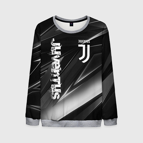 Мужской свитшот JUVENTUS / 3D-Меланж – фото 1