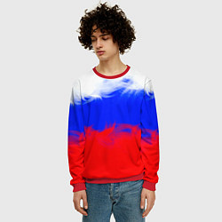 Свитшот мужской Россия, цвет: 3D-красный — фото 2
