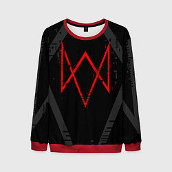 Свитшот мужской WATCH DOGS LEGION, цвет: 3D-красный