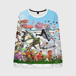 Мужской свитшот Studio Ghibli
