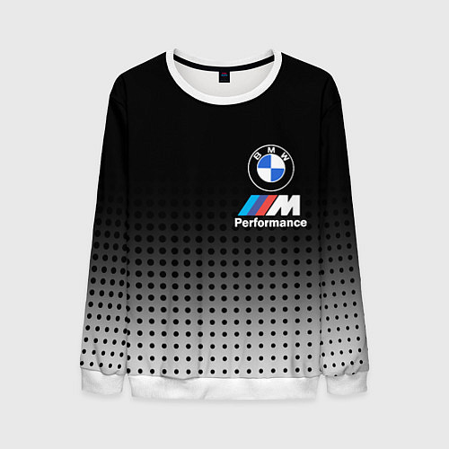 Мужской свитшот BMW / 3D-Белый – фото 1