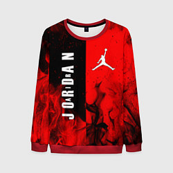 Свитшот мужской MICHAEL JORDAN AIR, цвет: 3D-красный