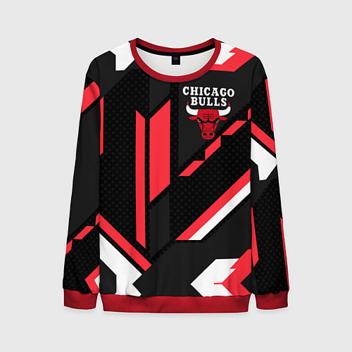 Мужской свитшот CHICAGO BULLS / 3D-Красный – фото 1