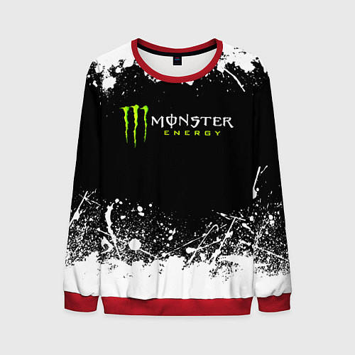 Мужской свитшот MONSTER ENERGY / 3D-Красный – фото 1