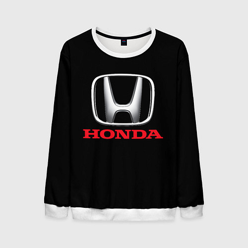 Мужской свитшот HONDA / 3D-Белый – фото 1