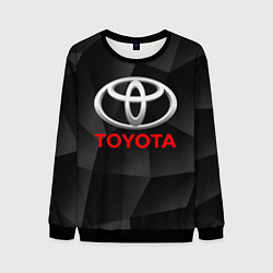 Свитшот мужской TOYOTA, цвет: 3D-черный