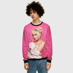 Свитшот мужской DOJA CAT, цвет: 3D-черный — фото 2
