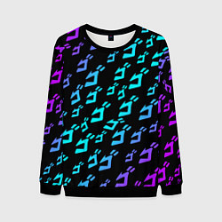 Свитшот мужской JOJOS BIZARRE ADVENTURE, цвет: 3D-черный