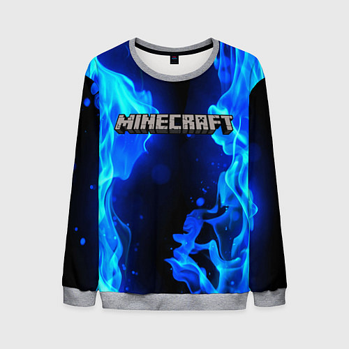 Мужской свитшот MINECRAFT / 3D-Меланж – фото 1