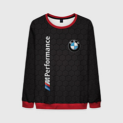 Свитшот мужской BMW, цвет: 3D-красный