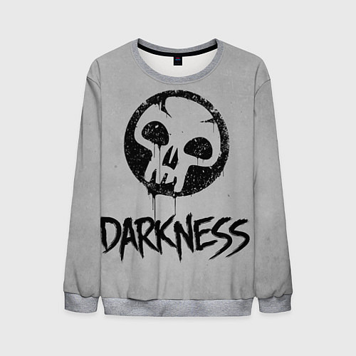 Мужской свитшот Emblems Darkness / 3D-Меланж – фото 1