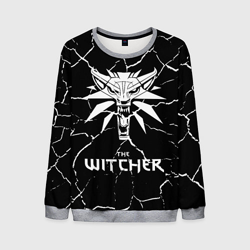 Мужской свитшот The Witcher / 3D-Меланж – фото 1