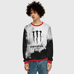 Свитшот мужской MONSTER ENERGY, цвет: 3D-красный — фото 2