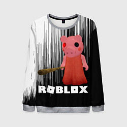 Свитшот мужской Roblox Piggy, цвет: 3D-меланж