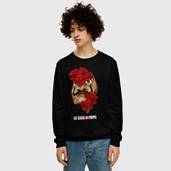 Свитшот мужской БУМАЖНЫЙ ДОМ, цвет: 3D-черный — фото 2