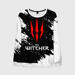 Свитшот мужской The Witcher, цвет: 3D-белый