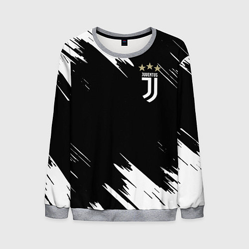 Мужской свитшот JUVENTUS / 3D-Меланж – фото 1