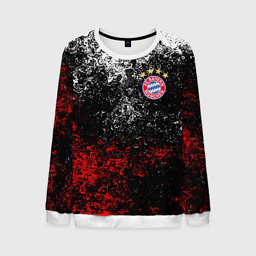 Мужской свитшот BAYERN MUNCHEN / 3D-Белый – фото 1
