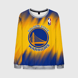 Свитшот мужской Golden State Warriors, цвет: 3D-меланж