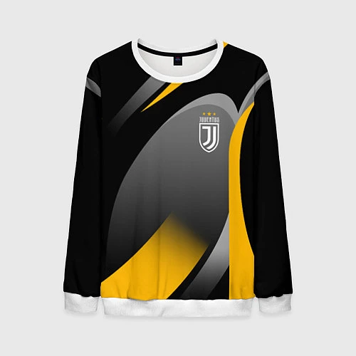 Мужской свитшот Juventus Uniform / 3D-Белый – фото 1